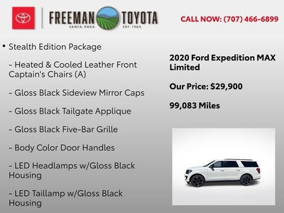 2020 Ford Expedition Max Limited 4x4