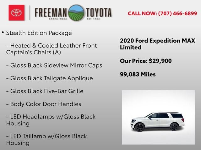 2020 Ford Expedition Max Limited 4x4