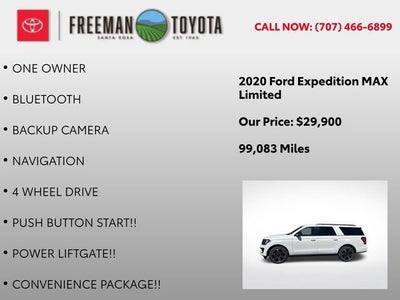2020 Ford Expedition Max Limited 4x4