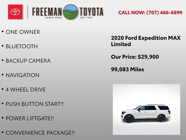 2020 Ford Expedition Max Limited 4x4