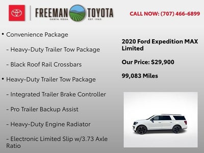 2020 Ford Expedition Max Limited 4x4