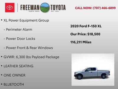 2020 Ford F-150 XL 2WD SuperCab 6.5' Box