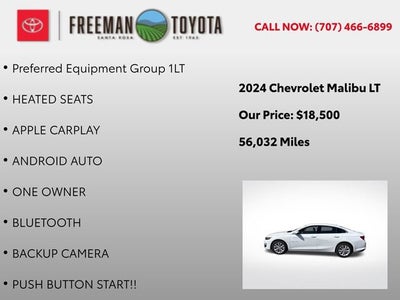 2024 Chevrolet Malibu 4dr Sdn 1LT