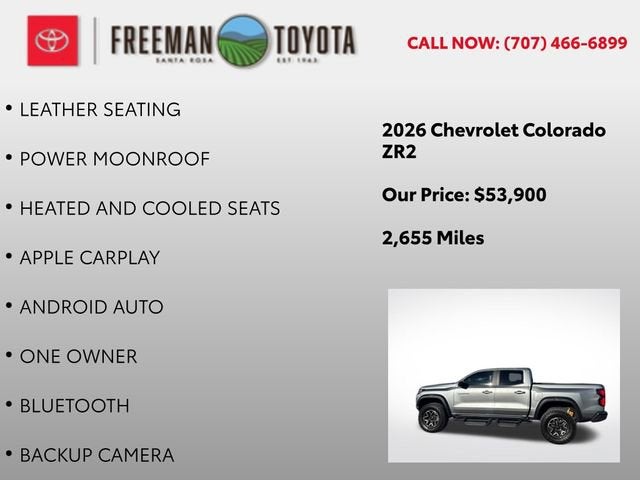 2026 Chevrolet Colorado 4WD Crew Cab ZR2