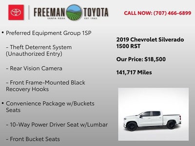 2019 Chevrolet Silverado 1500 2WD Crew Cab 147 RST
