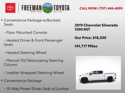 2019 Chevrolet Silverado 1500 2WD Crew Cab 147 RST