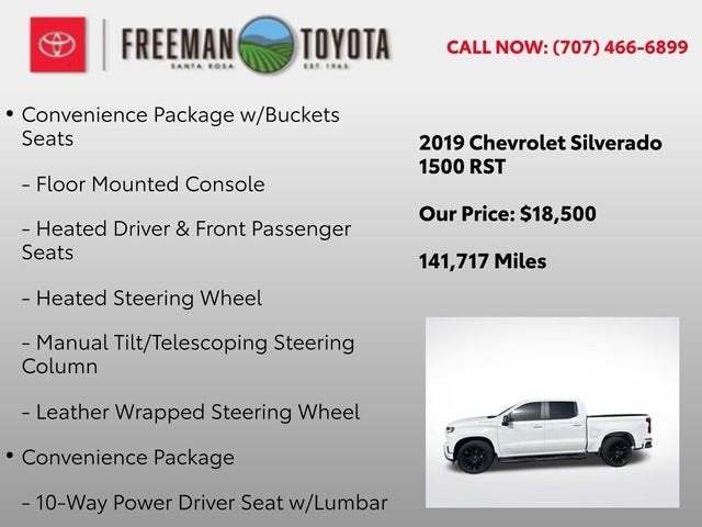 2019 Chevrolet Silverado 1500 2WD Crew Cab 147 RST