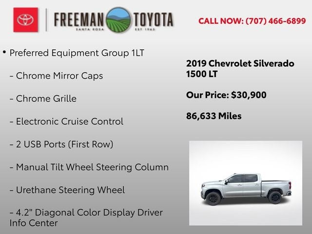 2019 Chevrolet Silverado 1500 4WD Crew Cab 147 LT