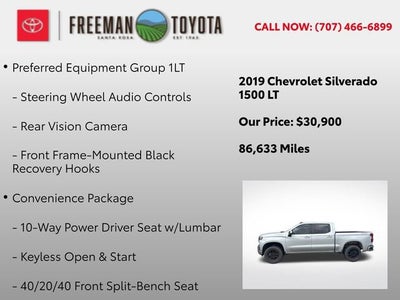 2019 Chevrolet Silverado 1500 4WD Crew Cab 147 LT