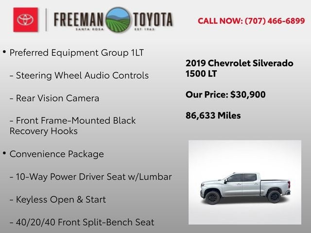 2019 Chevrolet Silverado 1500 4WD Crew Cab 147 LT