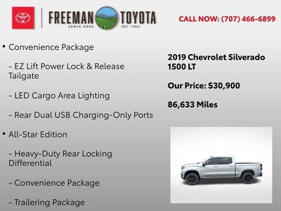 2019 Chevrolet Silverado 1500 4WD Crew Cab 147 LT