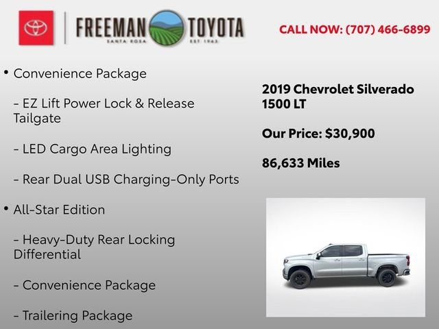 2019 Chevrolet Silverado 1500 4WD Crew Cab 147 LT