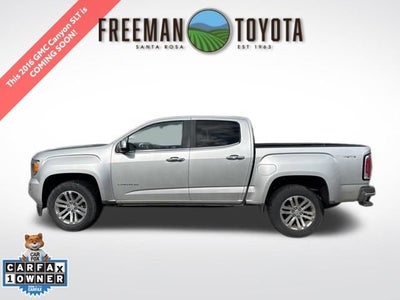 2016 GMC Canyon 4WD Crew Cab 128.3 SLT