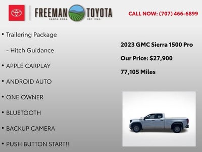 2023 GMC Sierra 1500 2WD Double Cab 147 Pro