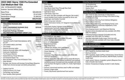 2023 GMC Sierra 1500 2WD Double Cab 147 Pro