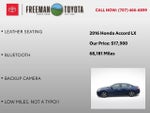 2016 Honda Accord Sedan 4dr I4 CVT LX