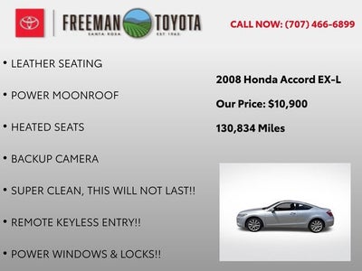 2008 Honda Accord Cpe Base