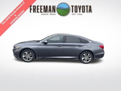 2018 Honda Accord Sedan LX 1.5T CVT