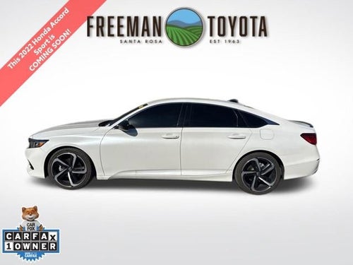 2022 Honda Accord Sedan Sport 1.5T CVT