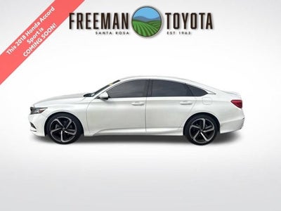 2018 Honda Accord Sedan Sport 1.5T CVT