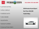 2018 Honda Accord Sedan Sport 1.5T CVT