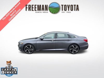 2020 Honda Accord Sedan Sport 1.5T CVT