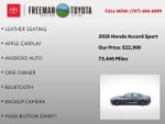 2020 Honda Accord Sedan Sport 1.5T CVT