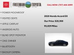 2020 Honda Accord Sedan EX 1.5T CVT