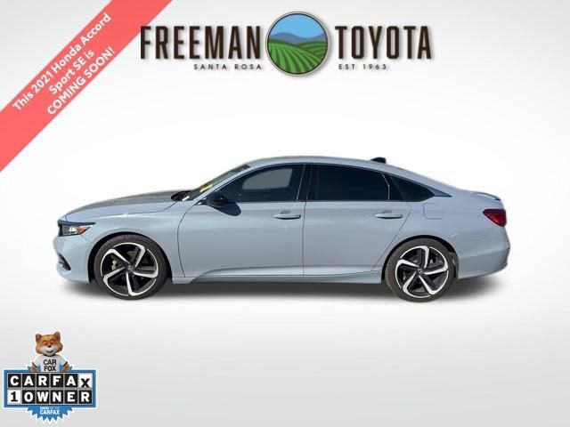 2021 Honda Accord Sedan Sport SE 1.5T CVT