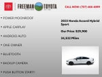 2023 Honda Accord Hybrid Base