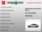 2024 Honda Accord Hybrid Sport-L Sedan