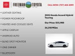 2025 Honda Accord Hybrid Touring Sedan