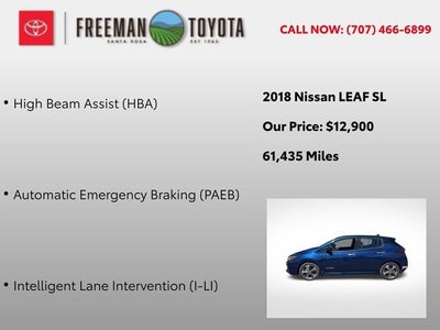 2018 Nissan LEAF SL Hatchback