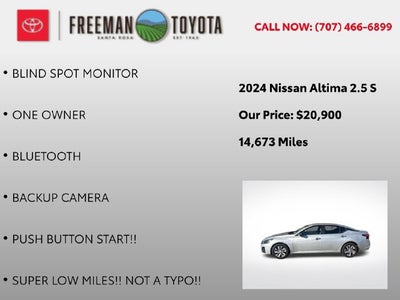 2024 Nissan Altima 2.5 S Sedan