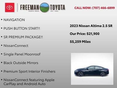 2023 Nissan Altima 2.5 SR Sedan