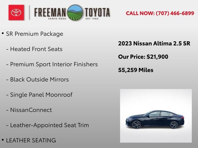 2023 Nissan Altima 2.5 SR Sedan