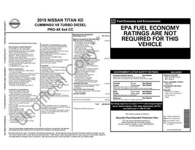 2019 Nissan Titan XD 4x4 Diesel Crew Cab PRO-4X