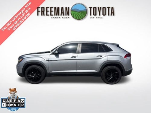 2021 Volkswagen Atlas Cross Sport 2.0T SE w/Technology 4MOTION