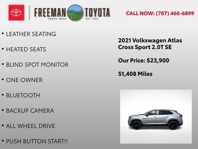 2021 Volkswagen Atlas Cross Sport 2.0T SE w/Technology 4MOTION