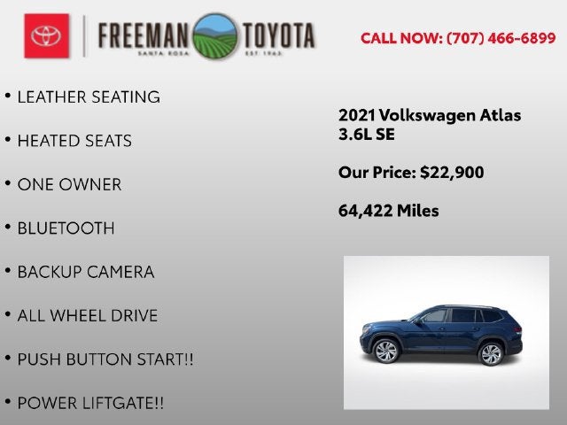 2021 Volkswagen Atlas Base