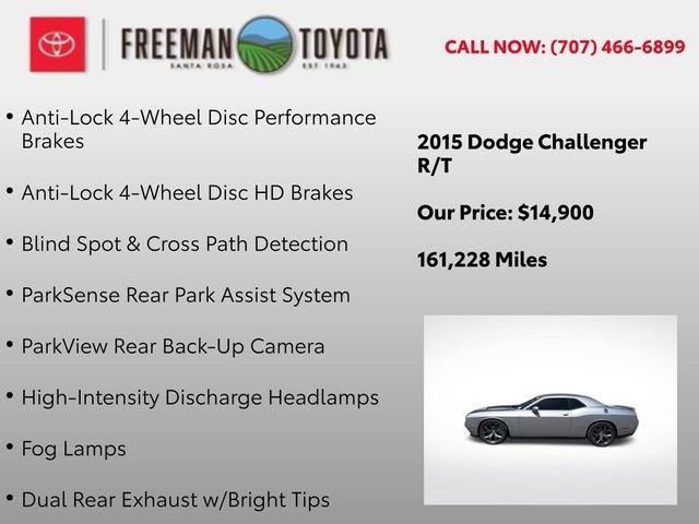 2015 Dodge Challenger 2dr Cpe R/T