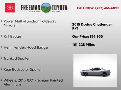 2015 Dodge Challenger 2dr Cpe R/T