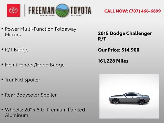 2015 Dodge Challenger 2dr Cpe R/T