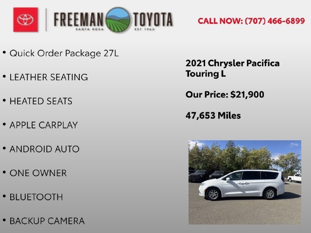2021 Chrysler Pacifica Touring L FWD