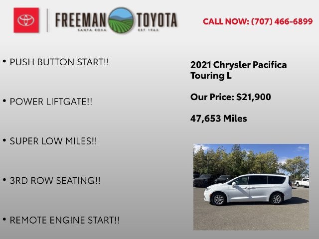 2021 Chrysler Pacifica Touring L FWD