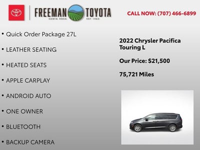 2022 Chrysler Pacifica Touring L FWD