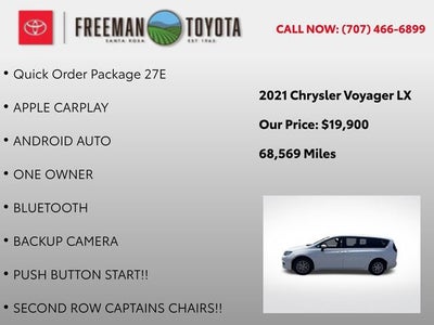 2021 Chrysler Voyager LX FWD
