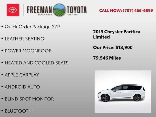2019 Chrysler Pacifica Limited FWD