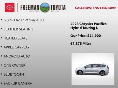 2023 Chrysler Pacifica Hybrid Touring L FWD