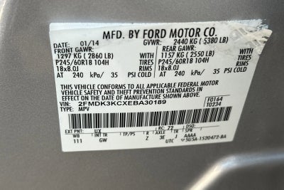 2014 Ford Edge 4dr Limited FWD